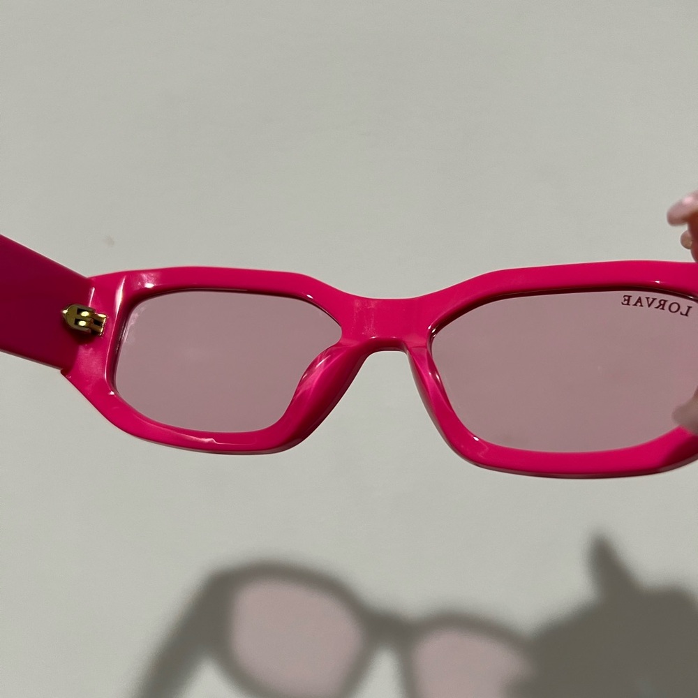 LORVAE - Sneaky Link Pink Sunglasses - Picture 7 of 7
